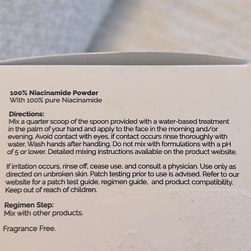 THE ORDINARY 💯% NIACINAMIDE POWDER NIB - Picture 3 of 6